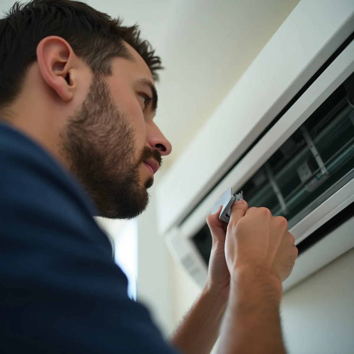 Ductless Mini-Split Installation by a licensed HVAC Newark DE technician in Newark, DE