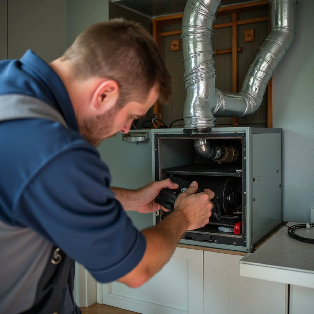 Ductwork Repair & Replacement by a licensed HVAC Newark DE technician in Newark, DE